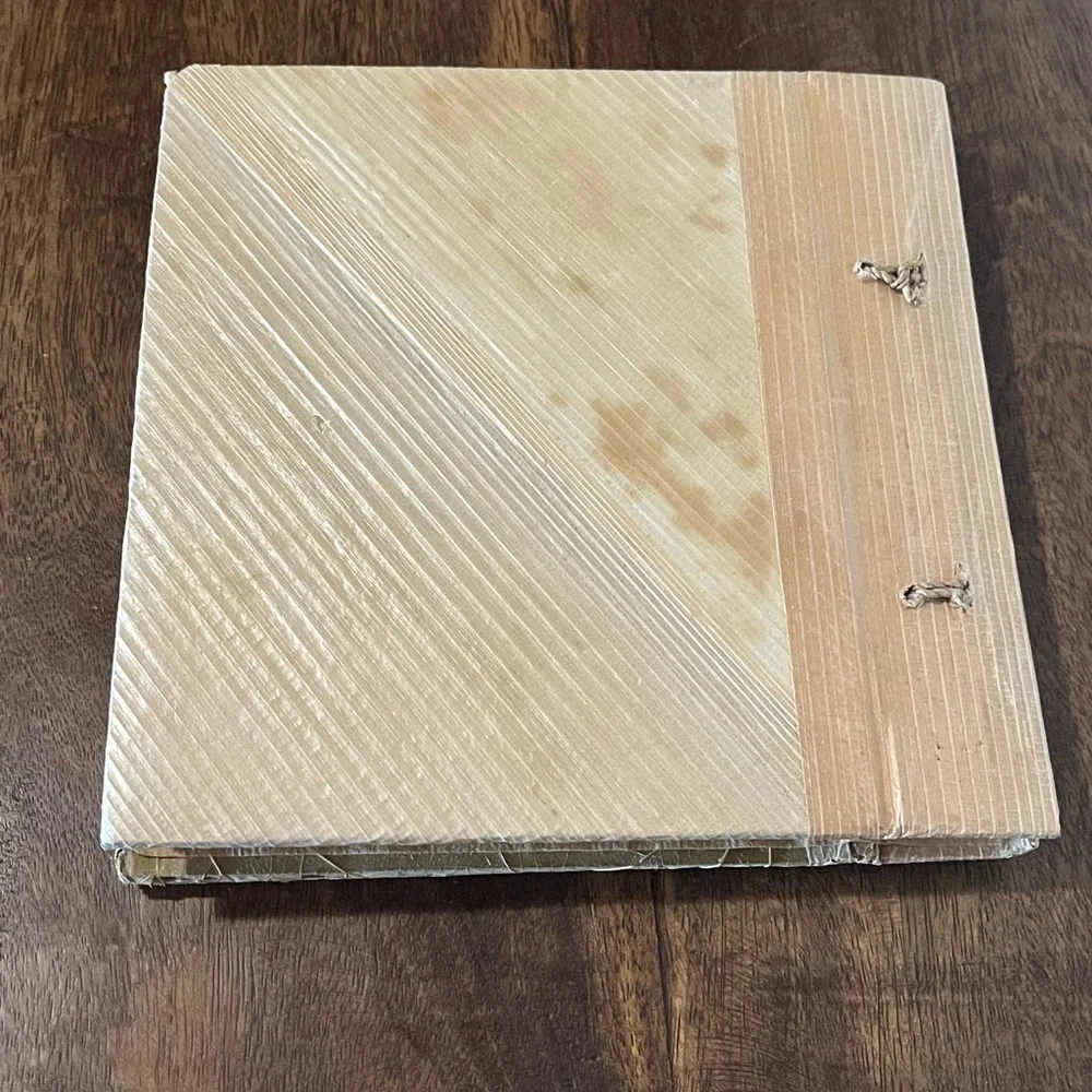 NEW Rustic Organic Handmade Natural Materials Photo Album Fits 20 4x6